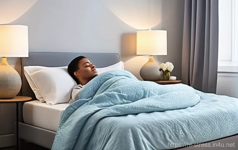 스트레스 해소법  운동 후 피로 회복법 - **Focused Stretching and Muscle Recovery:**
    "A person with a toned, athletic physique, of any ge...