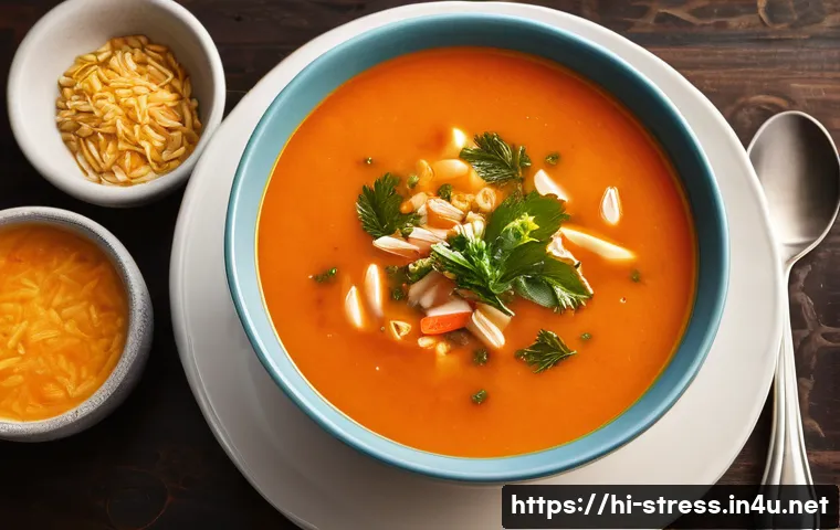 스트레스 해소를 위한 음식   수프와 스무디 관련 이미지 1